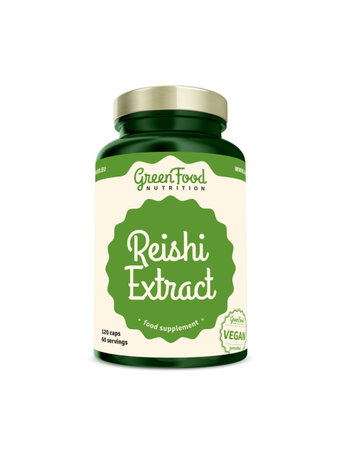 GreenFood Reishi extract 120 kapslí