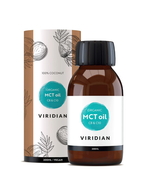 Viridian Nutrition MCT Oil 200ml Organic