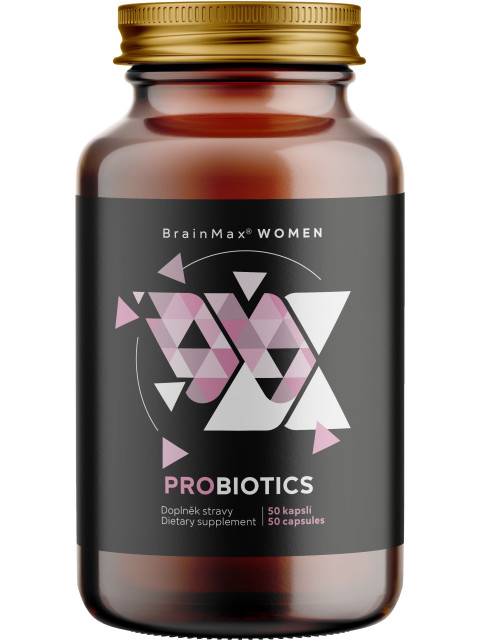 BrainMax Women Probiotics, Probiotika Pro Ženy, 50 enterosolventních kapslí