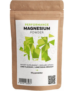 Performance Magnesium® Powder, hořčík bisglycinát v prášku, 12 g, 2 dávky