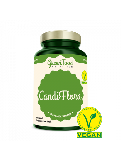 GreenFood CandiFlora 90 kapslí