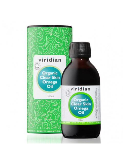 Viridian Clear Skin Omega Oil Organic, 200 ml