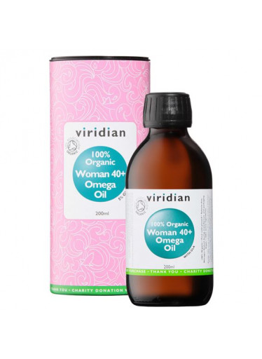 Viridian Woman 40+ Omega Oil Organic, 200 ml