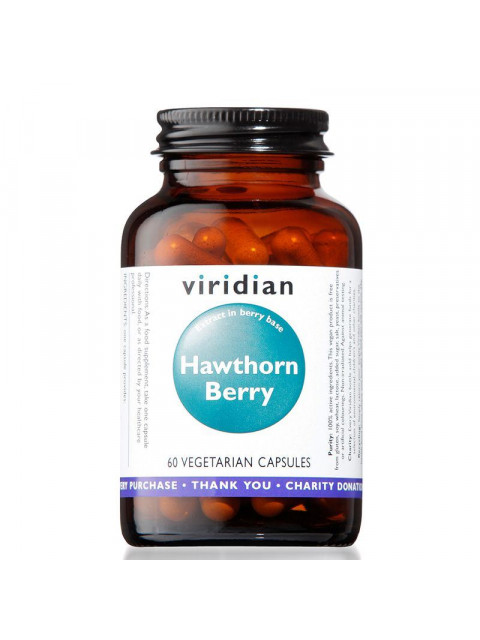 Viridian Hawthorn Berry, 60 kapslí