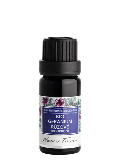 Nobilis Tilia Éterický olej bio Geranium růžové (bourbon): 10 ml