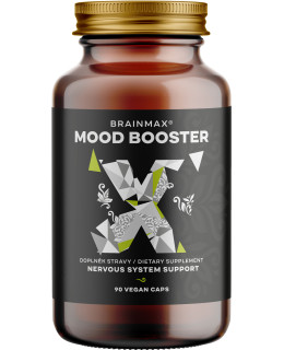 BrainMax MOOD BOOSTER, komplex pro podporu nálady, 90 rostlinných kapslí