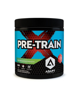 Adapt Nutrition PRE-TRAIN, malina, 350 g