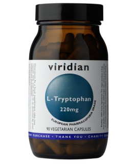 Viridian L-Tryptophan, 220 mg, 90 kapslí