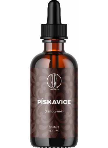 BrainMax Pure Pískavice (Fenugreek) tinktura 1:3, 100 ml