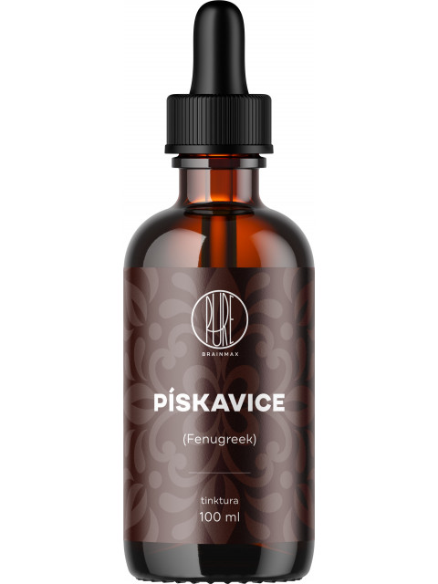 BrainMax Pure Pískavice (Fenugreek) tinktura 1:3, 100 ml