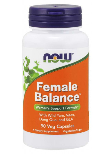 NOW Female Balance (ženské zdraví), 90 rostlinných kapslí