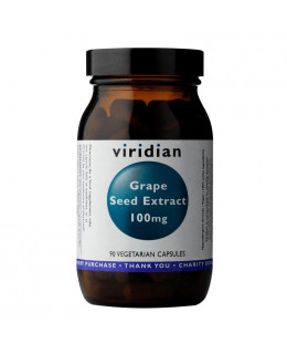 Viridian Grape Seed (Hroznová jadérka), 90 kapslí