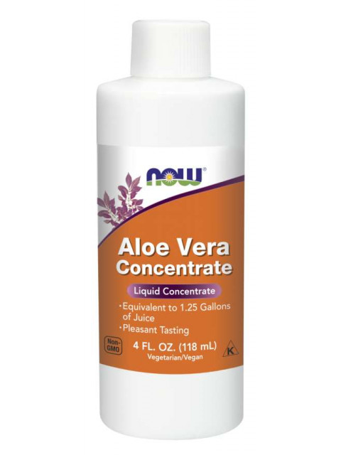 NOW Aloe Vera Concentrate (koncentrát z Aloe vera), 118 ml