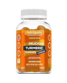 Nutrigums Turmeric Complex, extrakt z kurkumy, 60 želé bonbónů