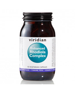 Viridian Enhanced Rhodiola Complex (Komplex Rozchodnice růžové s adaptogeny), 90 kapslí