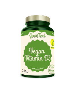 GreenFood Vegan Vitamin D3 90 kapslí