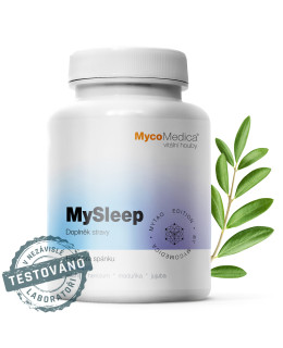 MycoMedica - MySleep, podpora spánku, 90 rostlinných kapslí