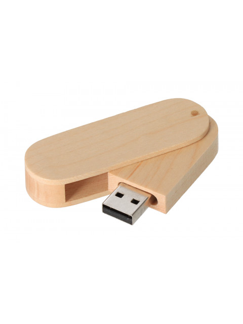 ČistéDřevo Dřevěný USB disk přírodní 16GB