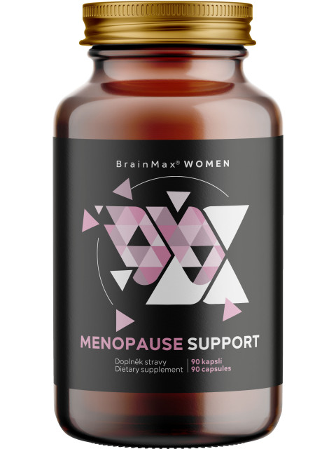 BrainMax Women Menopause Support, podpora při menopauze, 90 rostlinných kapslí