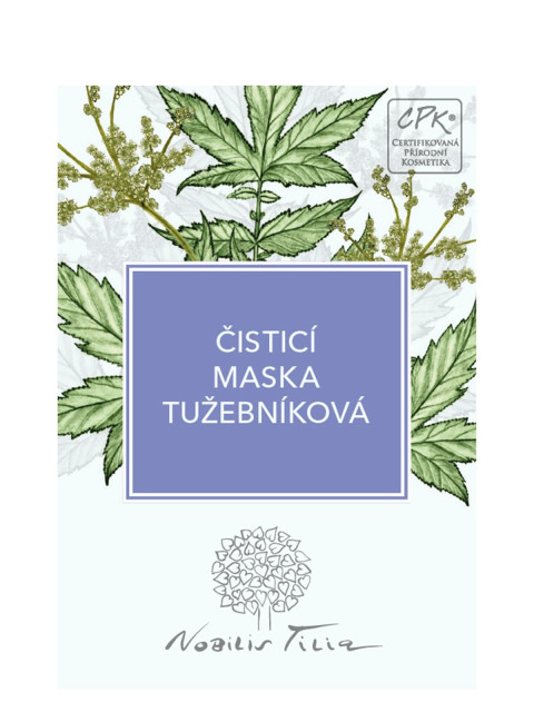 Nobilis Tilia Čisticí maska tužebníková 2 ml - vzorek sáček