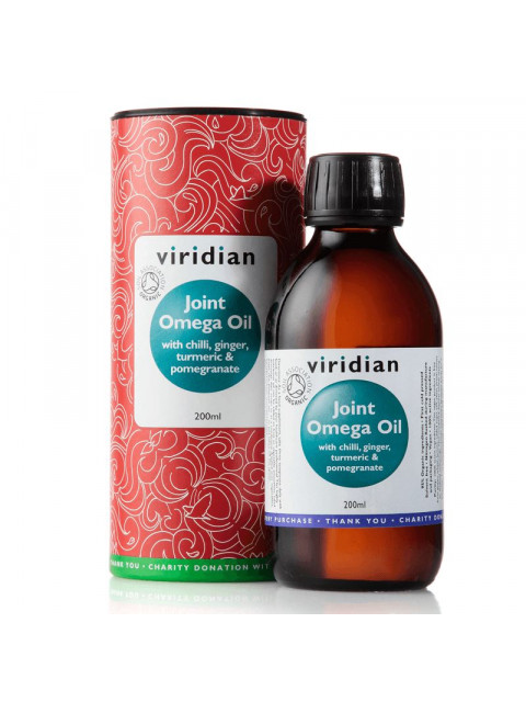 Viridian Joint Omega Oil (Kloubní výživa) Organic, 200 ml