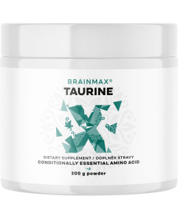 BrainMax Taurine Powder, Taurin v prášku, 300 g