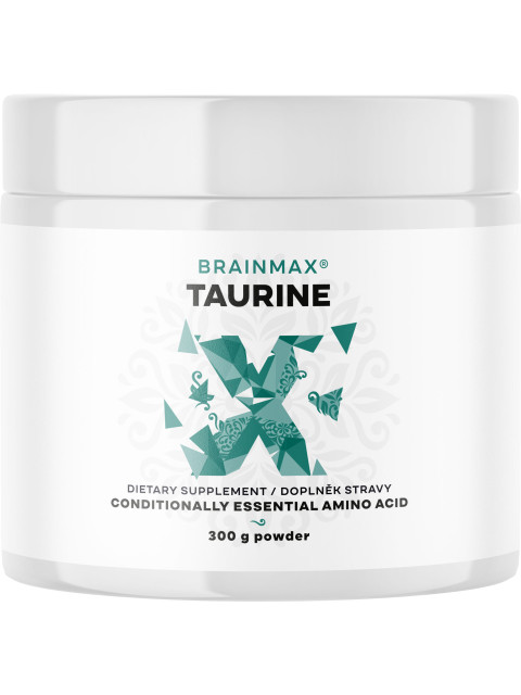 BrainMax Taurine Powder, Taurin v prášku, 300 g