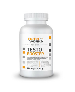 NutriWorks Testo Booster 120 kapslí