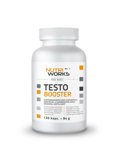 NutriWorks Testo Booster 120 kapslí