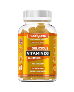 Nutrigums Vitamin D3, 60 želé bonbónů