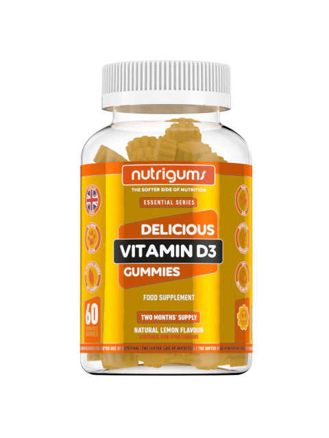 Nutrigums Vitamin D3, 60 želé bonbónů