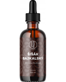 BrainMax Pure Šišák bajkalský (Chinese Skullcap) tinktura 1:3, 100 ml