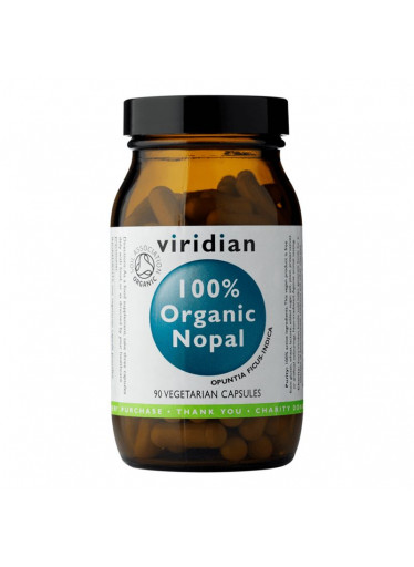 Viridian Nopal (Opuncie) Organic, 90 kapslí