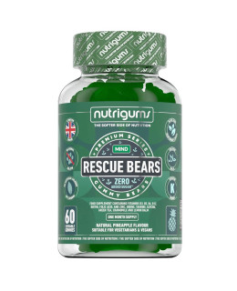 Nutrigums Rescue Bears, podpora při stresu, 60 želé bonbónů