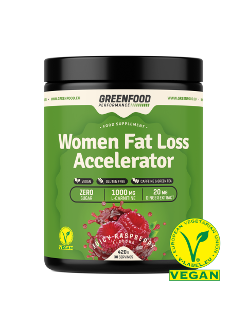 GreenFood Performance Women Fat Loss Accelerator 420g - Malina