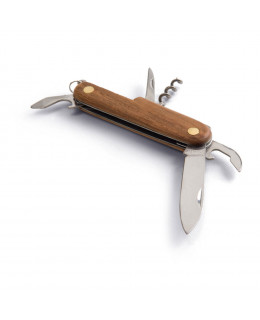 ČistéDřevo Dřevěný multifunkční skládací nožík