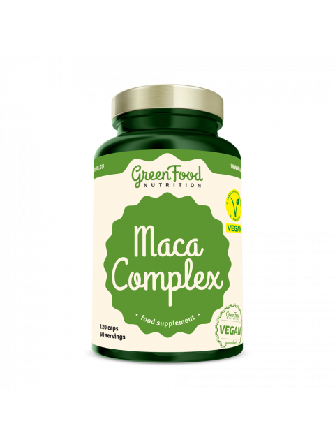 GreenFood Maca Complex 120 kapslí