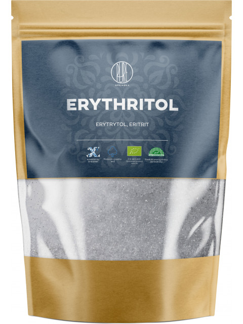 BrainMax Pure Erythritol, BIO, 1 kg