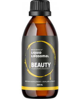 BrainMax Liposomal Beauty, tekutý liposomální komplex pro krásnou pleť, 250 ml