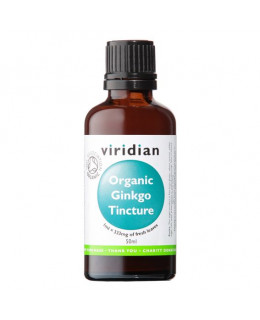 Viridian Ginkgo Biloba Tincture Organic, 50 ml 