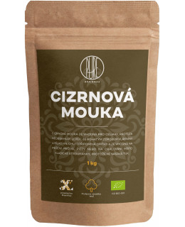 BrainMax Pure Cizrnová mouka BIO, 1 kg     