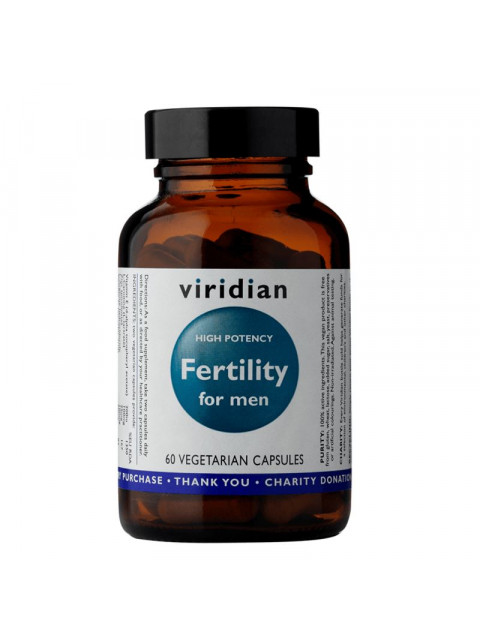 Viridian Fertility for Men (Mužská plodnost), 60 kapslí