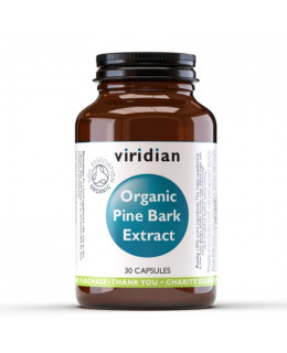 Viridian Pine Bark Extract Organic, 30 kapslí