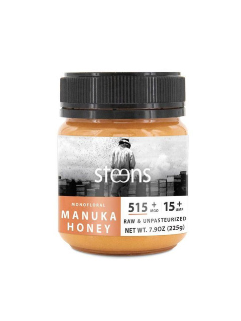 Steens - RAW Manuka Honey (Manukový med) UMF 15+ (515+ MGO), 225 g