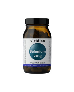 Viridian Selenium (Selen) 200µg, 90 kapslí - EXPIRACE 5/2025