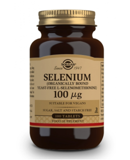 Solgar Selenium, Selen, 100 mcg, 100 tablet, EXP.