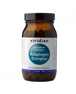 Viridian Maxi Potency Adaptogen Complex (Směs adaptogenů), 90 kapslí