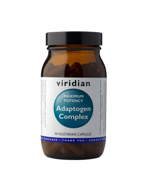 Viridian Maxi Potency Adaptogen Complex (Směs adaptogenů), 90 kapslí