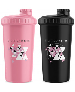 BrainMax Women plastový shaker (šejkr), 700 ml