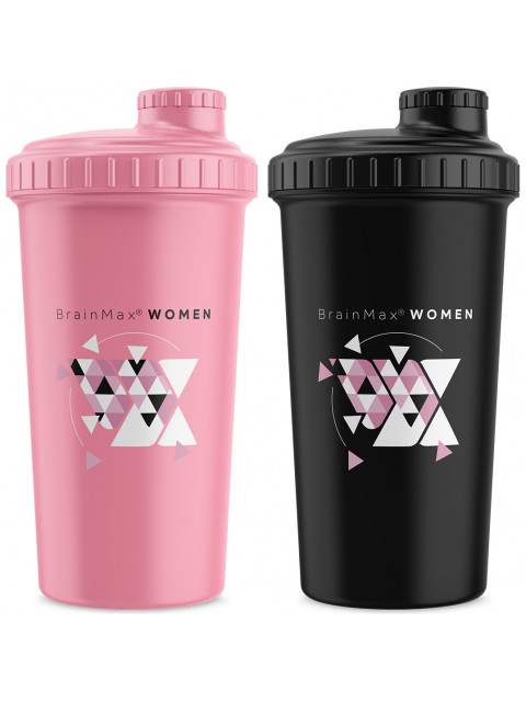 BrainMax Women plastový shaker (šejkr), 700 ml